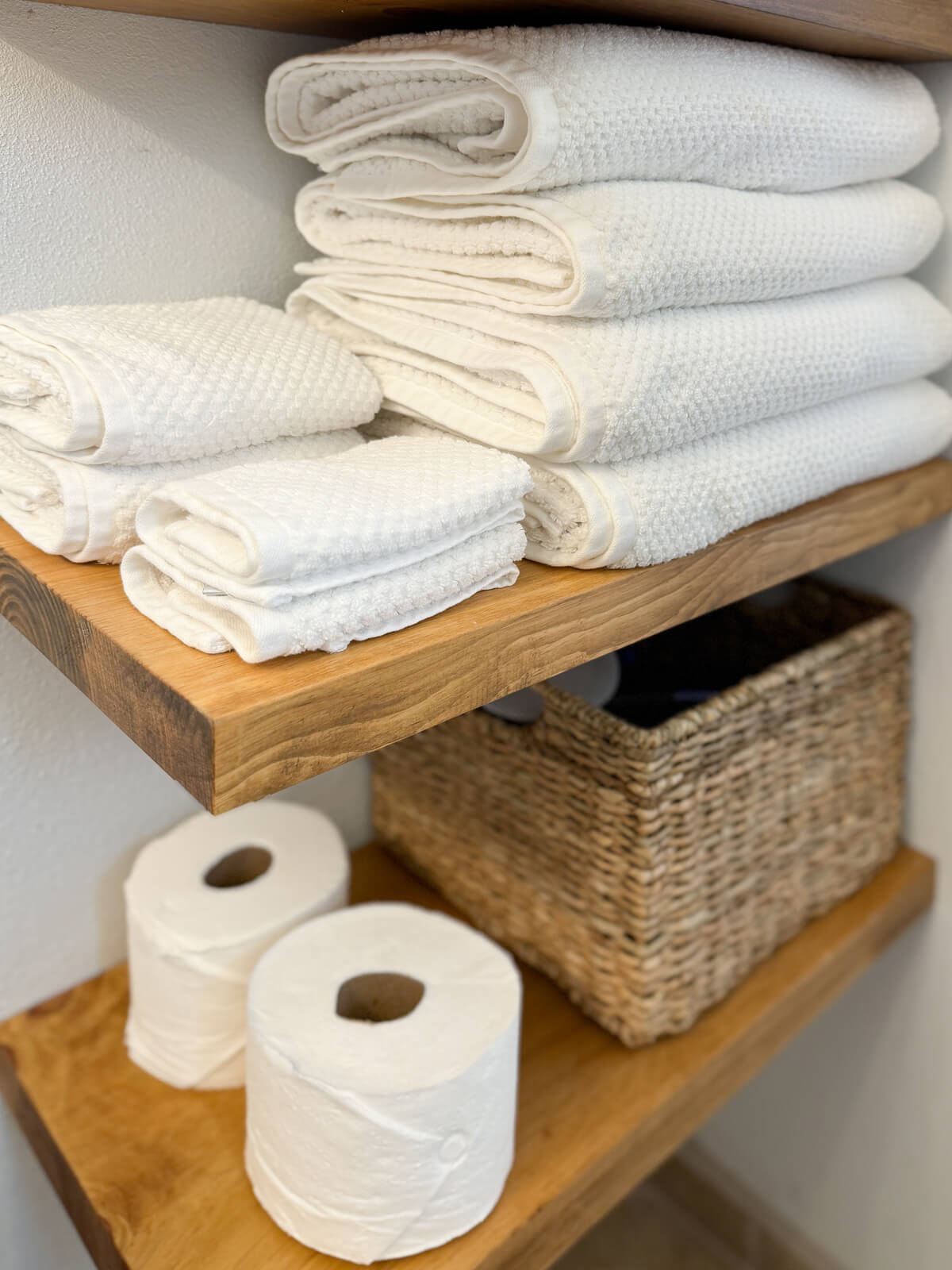 Downstairs bathroom — water closet and shower with added privacy