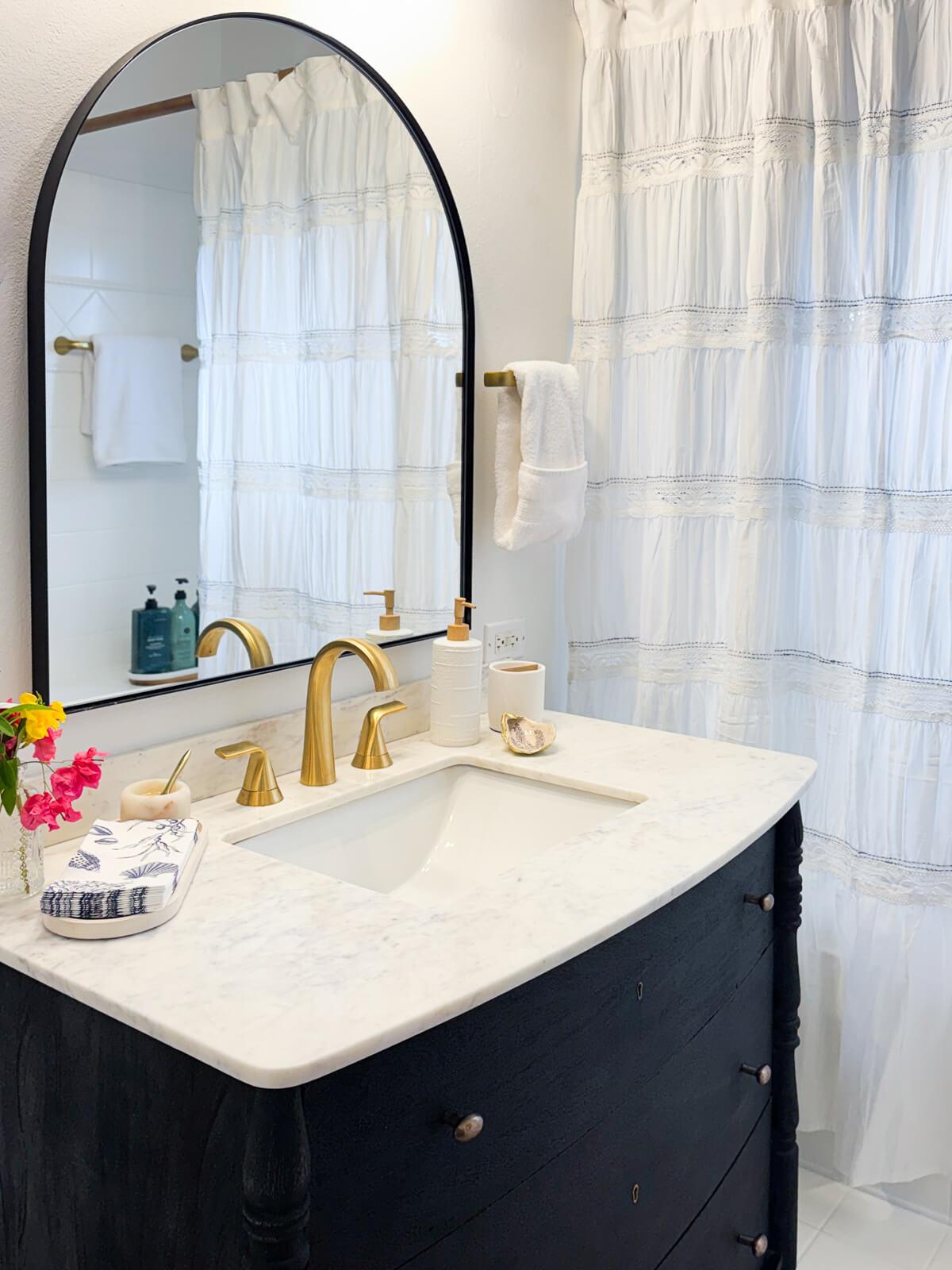 Jack & Jill bath detail — clean finishes and functional layout