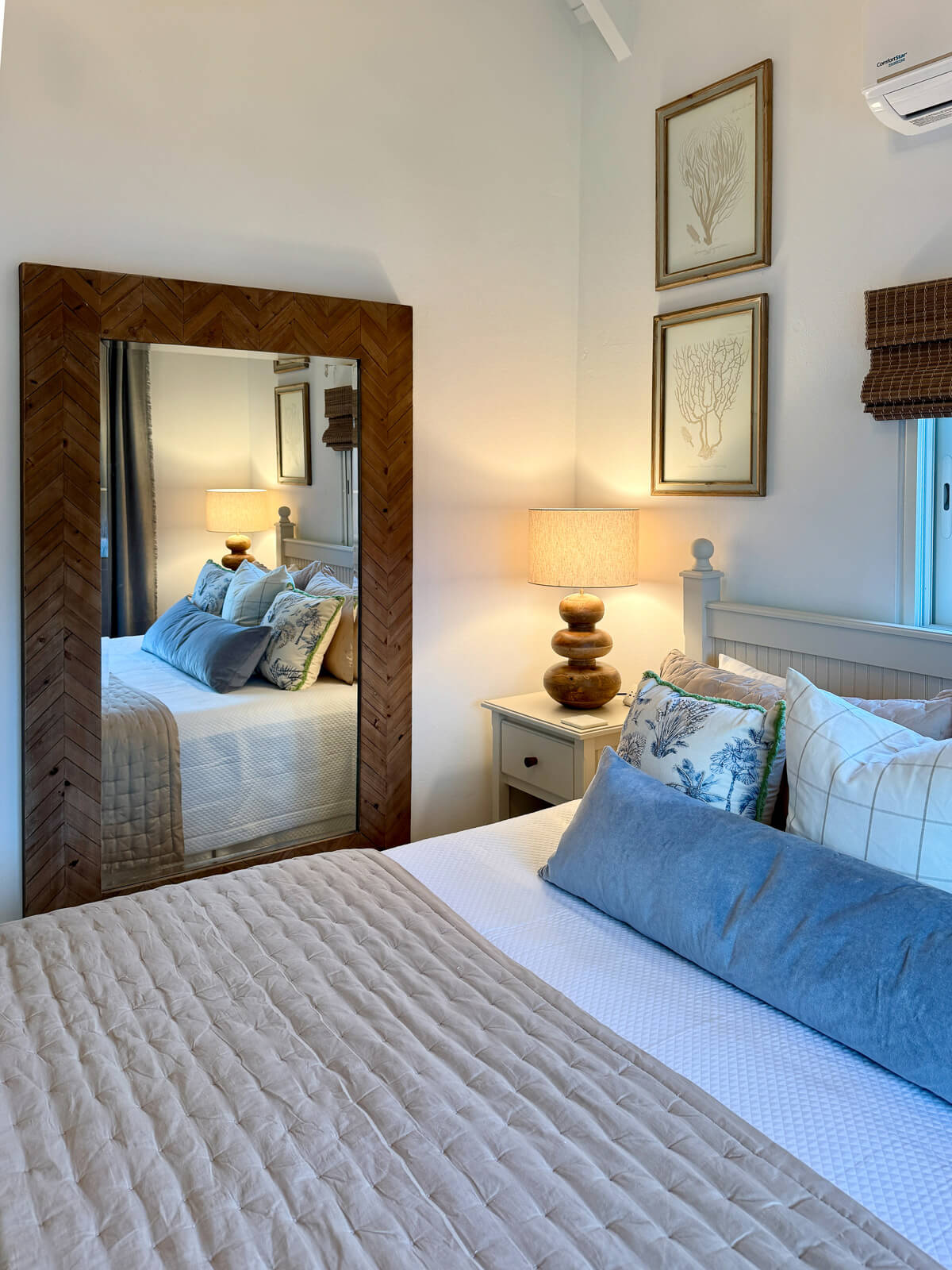 Reef Retreat — natural textures and coral-inspired artwork