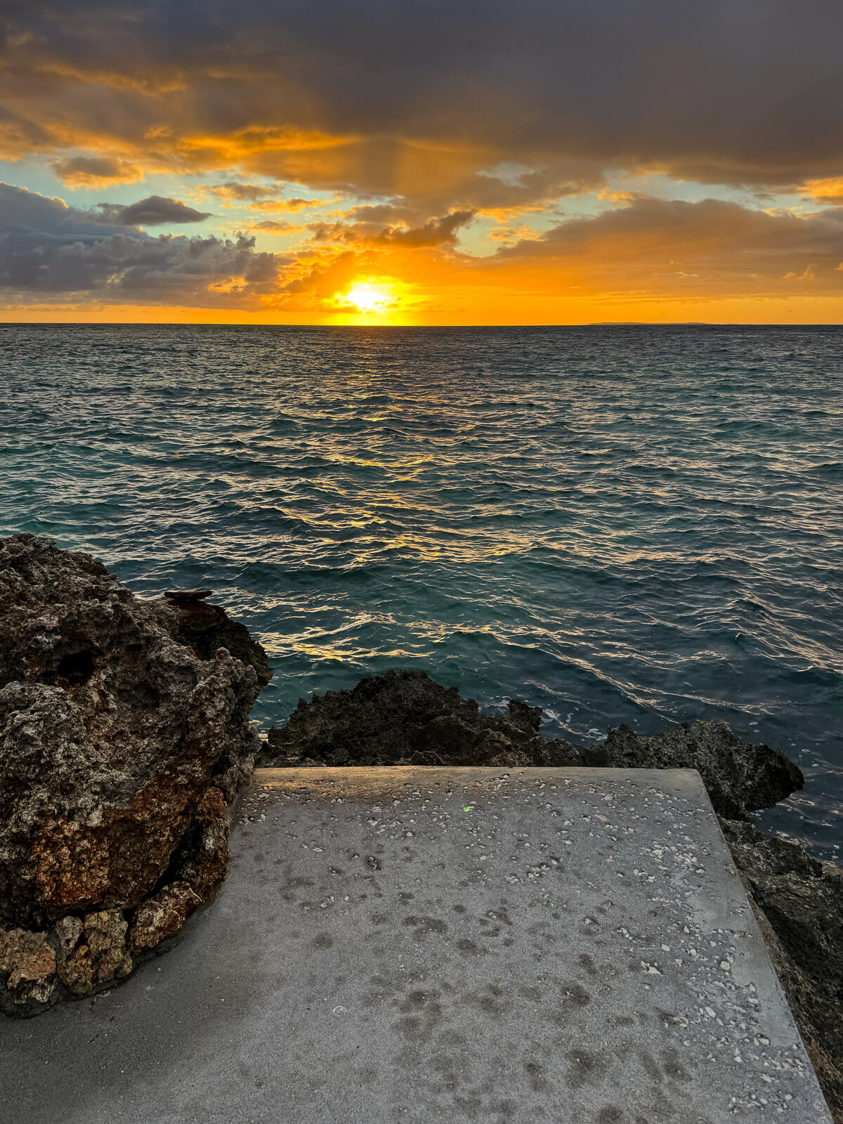 The Dock — sea turtles often passing through the clear water below