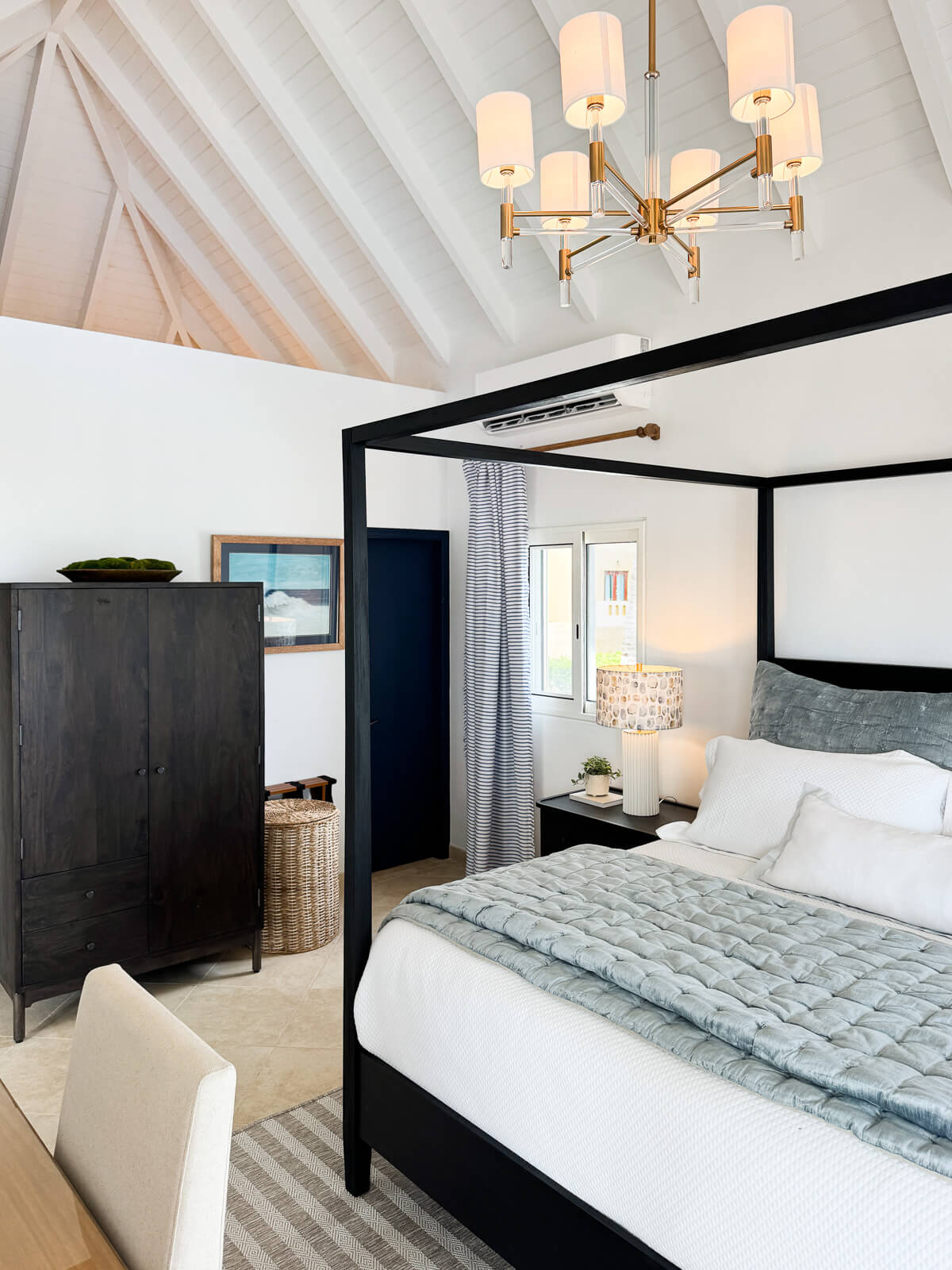 Water's Edge — quiet sitting corner for morning coffee